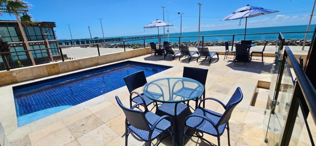 Flat Na Praia De Iracema 504 Fortaleza  Bagian luar foto